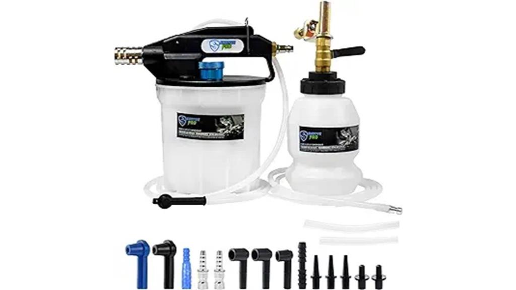 pneumatic vacuum brake bleeder