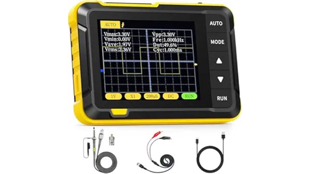 portable digital oscilloscope kit