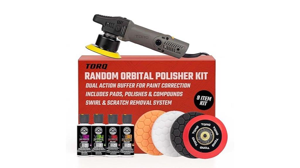 powerful orbital polisher kit