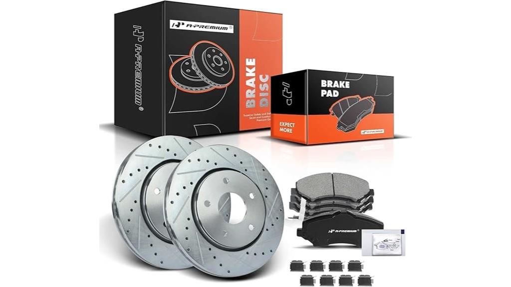 premium brake rotor kit