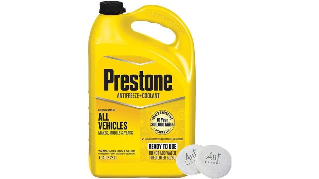 prestone 1 gallon coolant