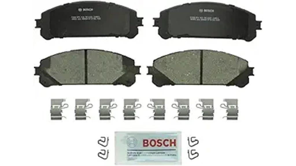 quietcast brake pads set