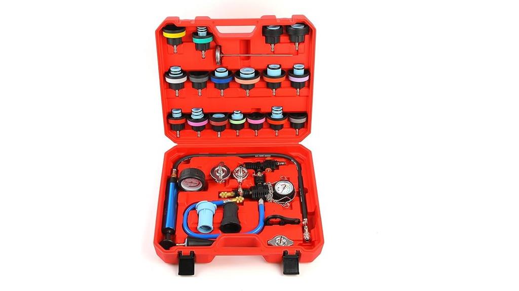 radiator pressure testing kit