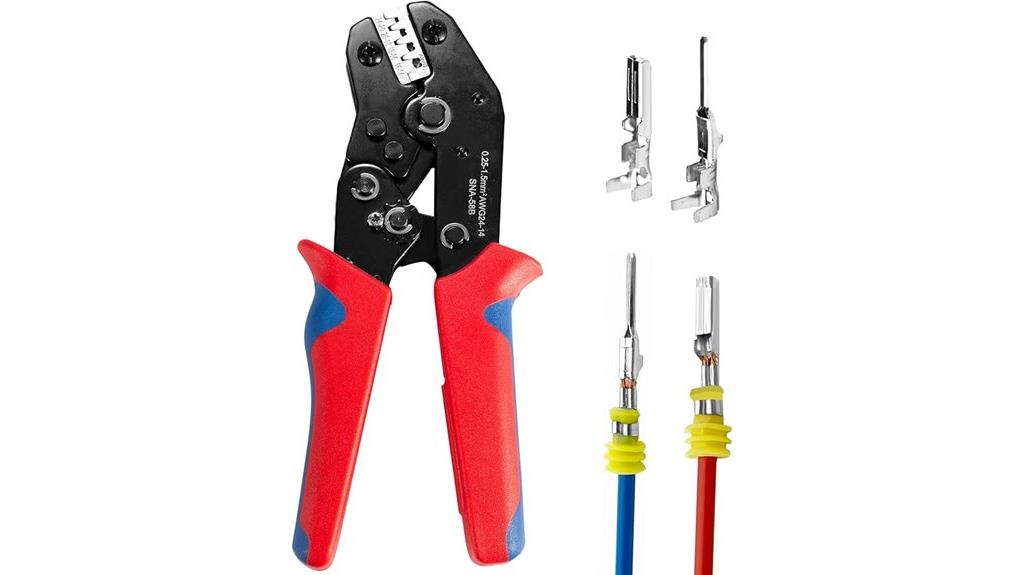 ratchet wire crimping tool