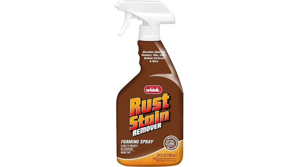 rust stain remover spray