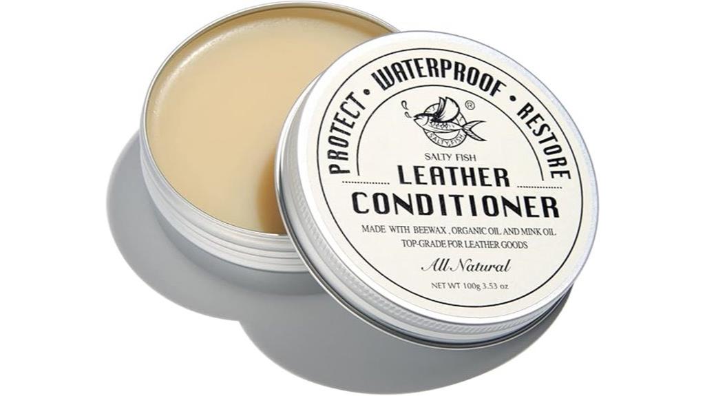 salty fish leather care