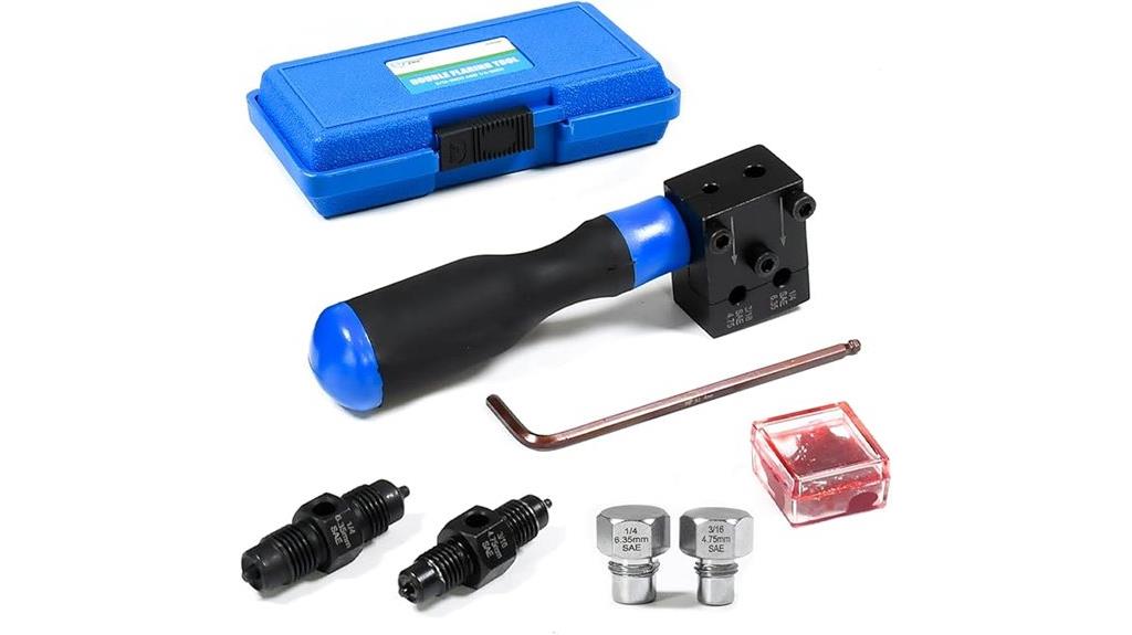 seven piece flaring tool kit
