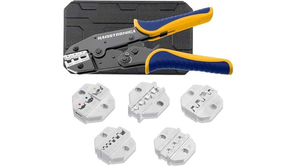 six piece crimping set