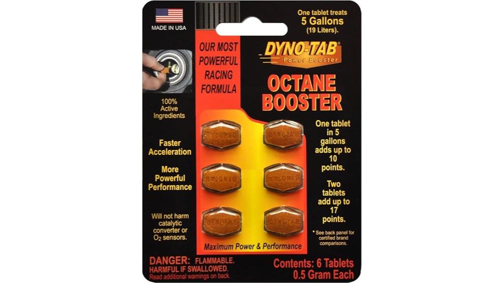 six tab octane booster