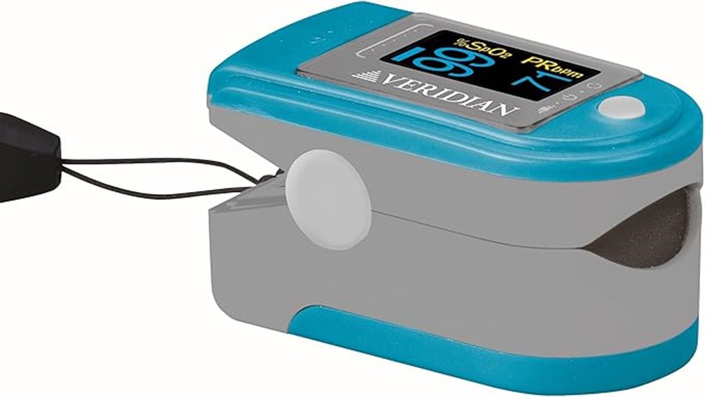 smartheart fingertip pulse oximeter