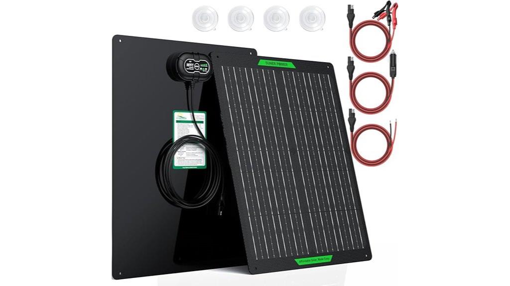 solar 30w battery charger