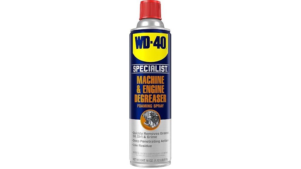 specialist degreaser foaming spray