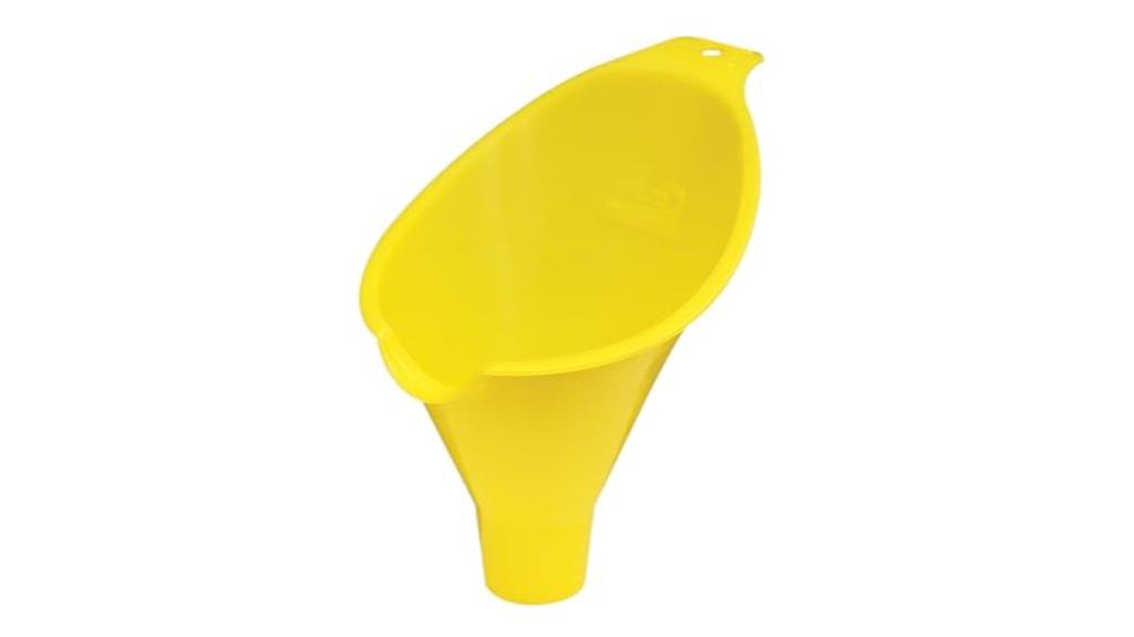 spill proof radiator funnel