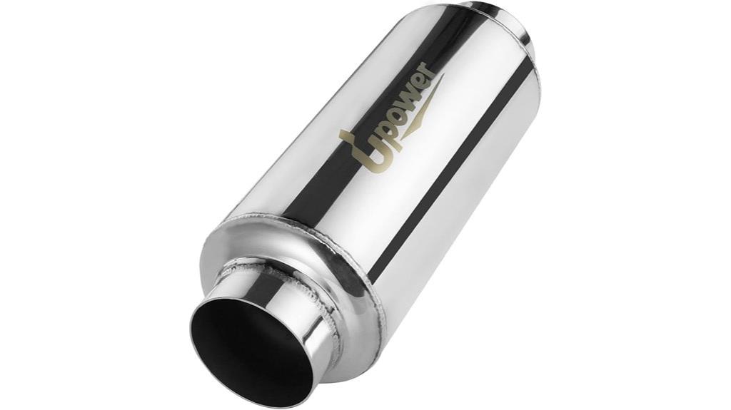 stainless steel exhaust resonator