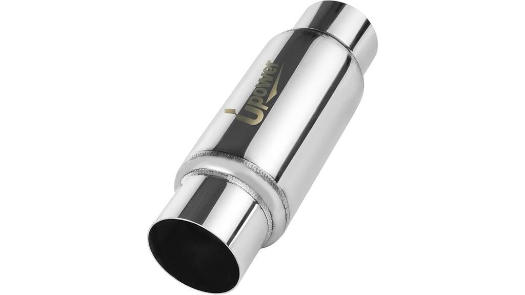 stainless steel exhaust resonator