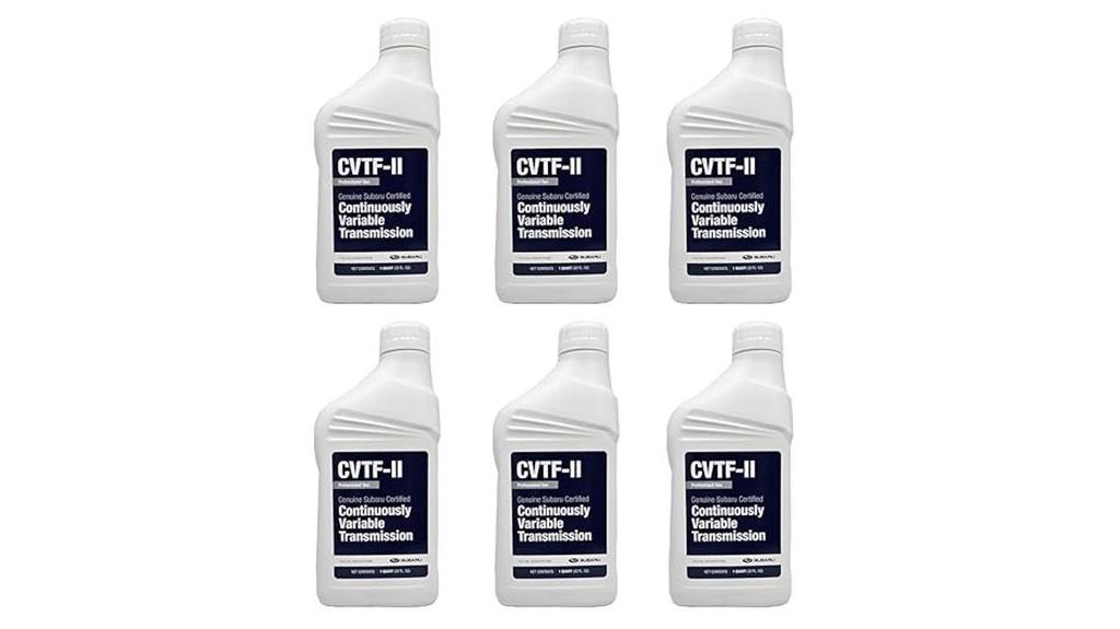 subaru cvtf ii fluid