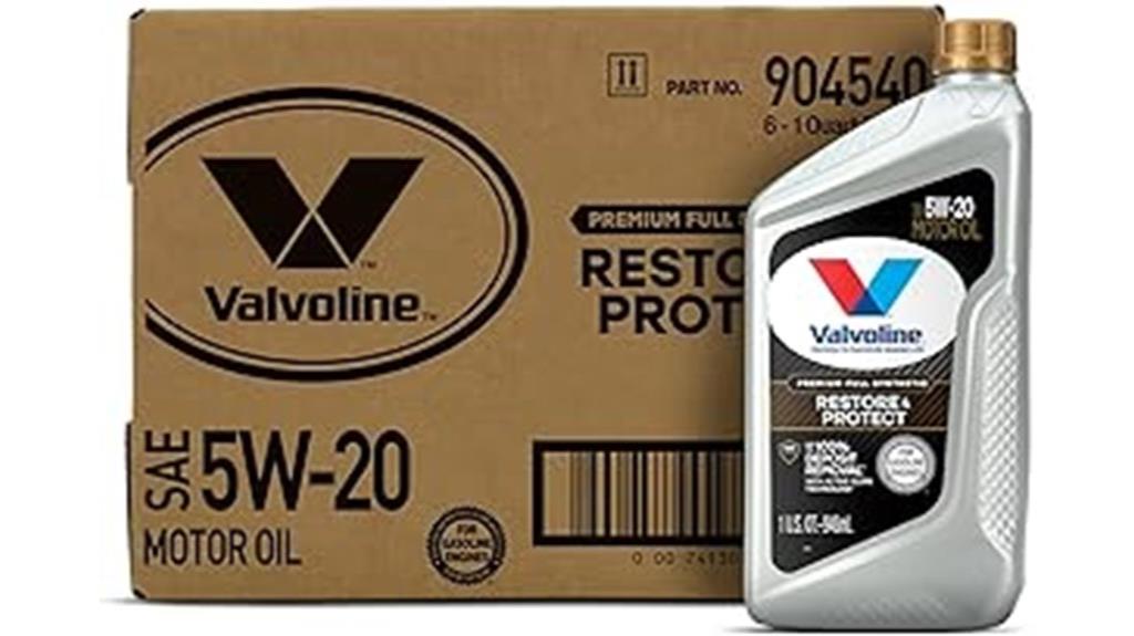 synthetic motor oil case