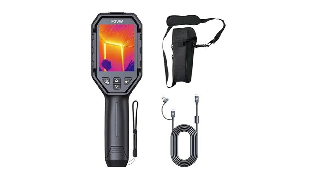 thermal and visual camera