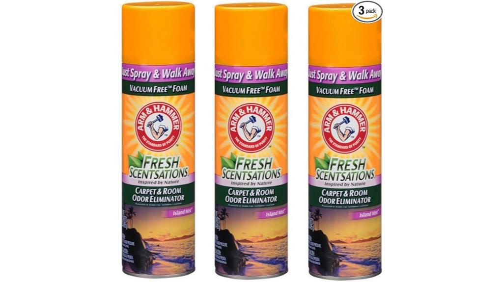 three pack odor spray