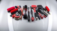 top car detailing brush set