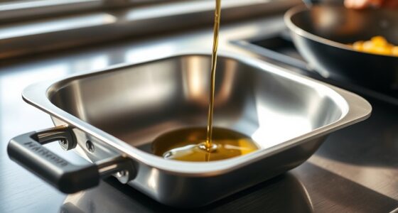 top oil drain pans