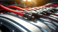top spark plug wires