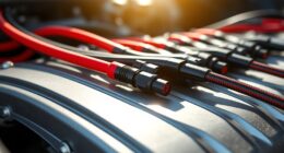 top spark plug wires