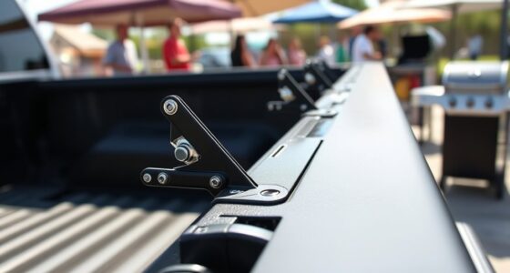 top tailgate support struts
