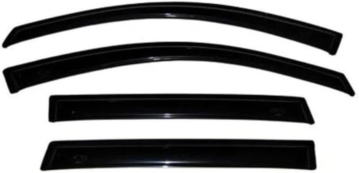 toyota tacoma rain guards