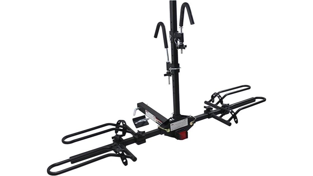 two bike hitch platform rack