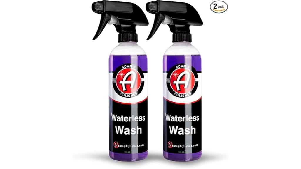 two pack waterless car wash
