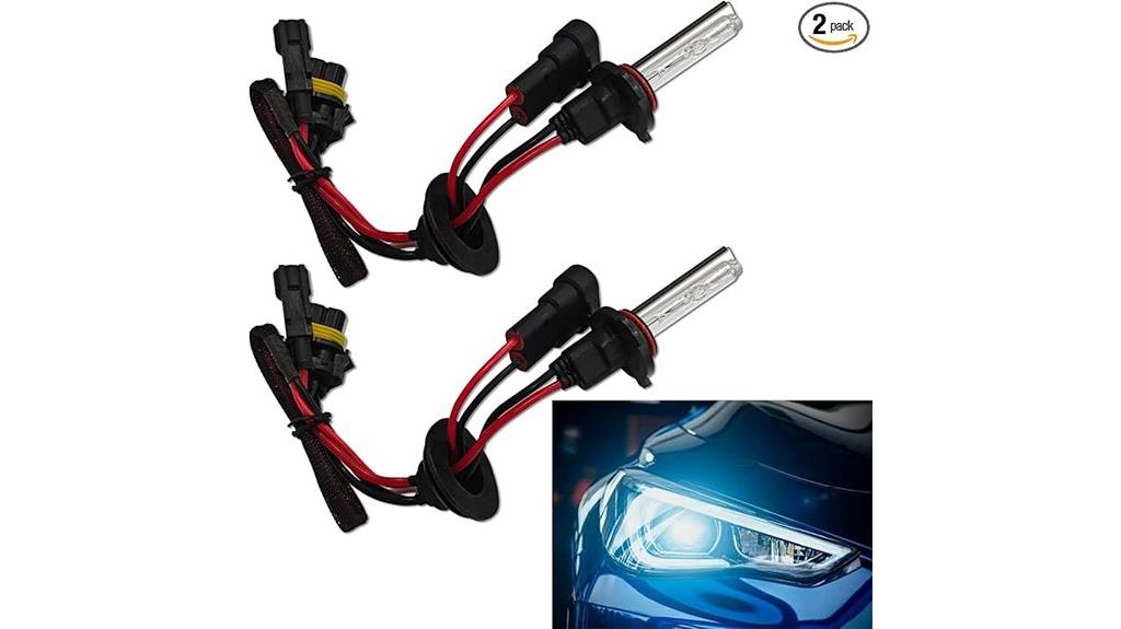 two pack xenon headlights