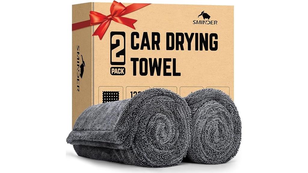 two towels 1200 gsm