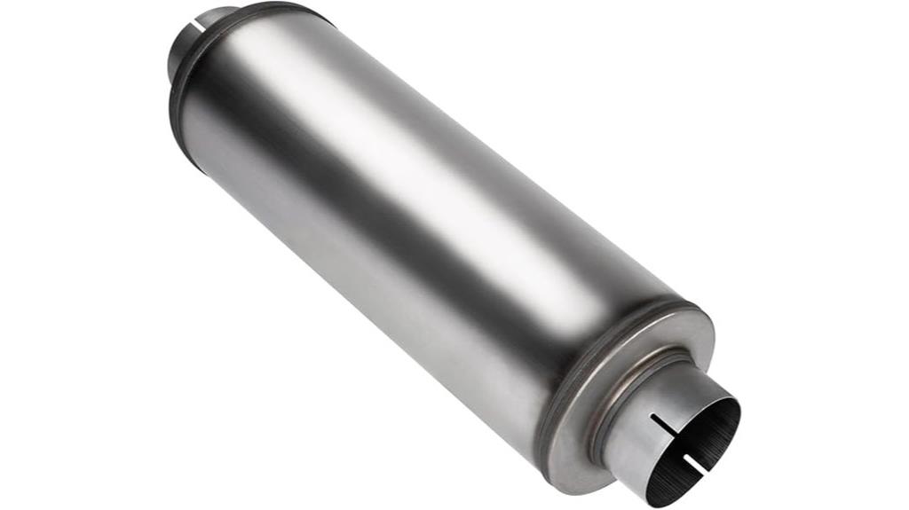 universal stainless steel muffler
