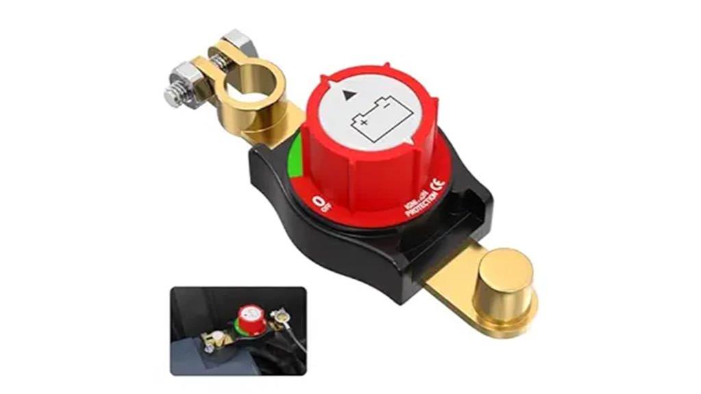 vehicle battery disconnect switch