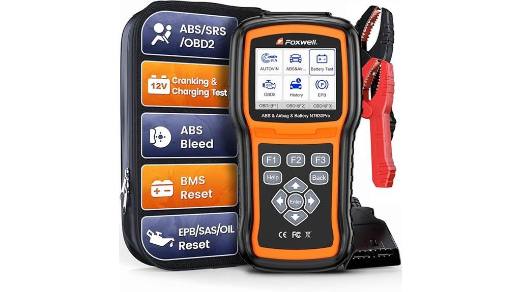 vehicle diagnostic and battery tester