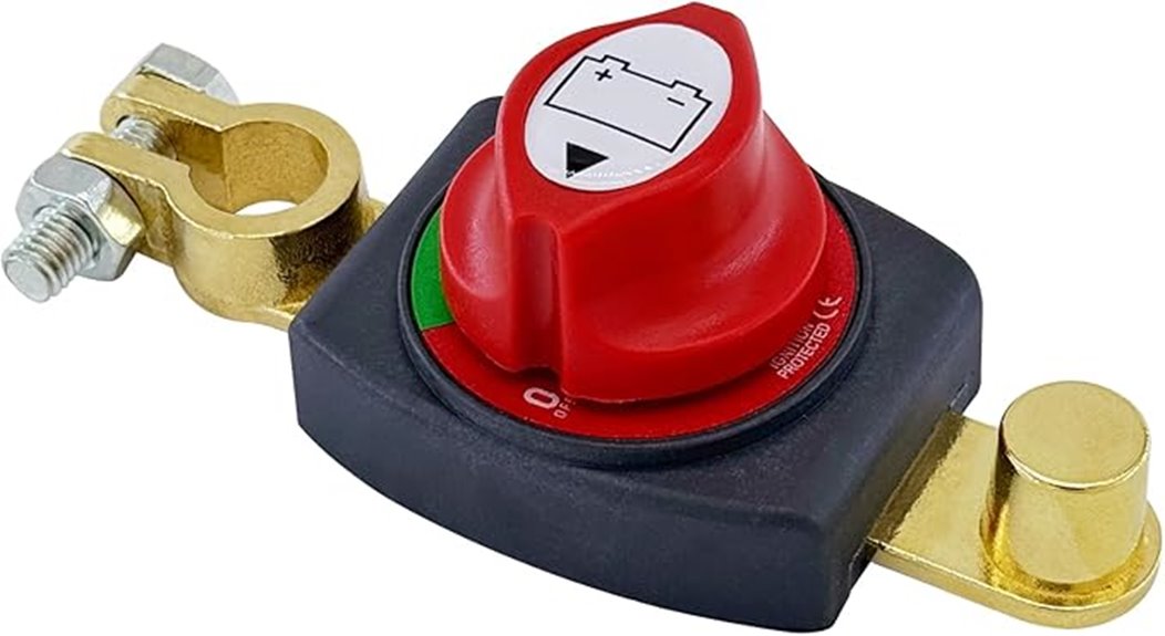 vehicle marine battery switch