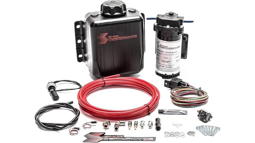 water methanol injection system