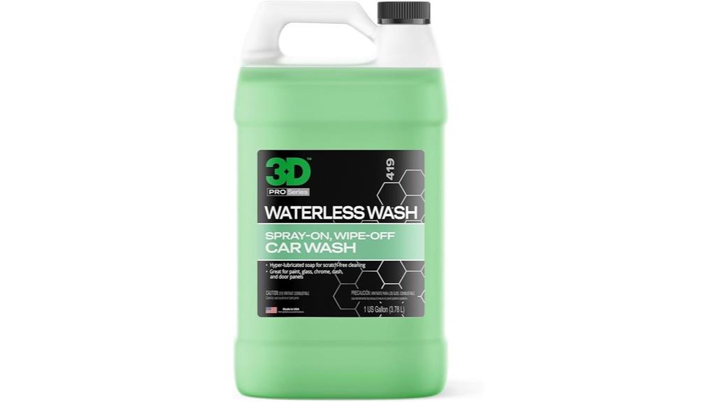 waterless car wash gallon