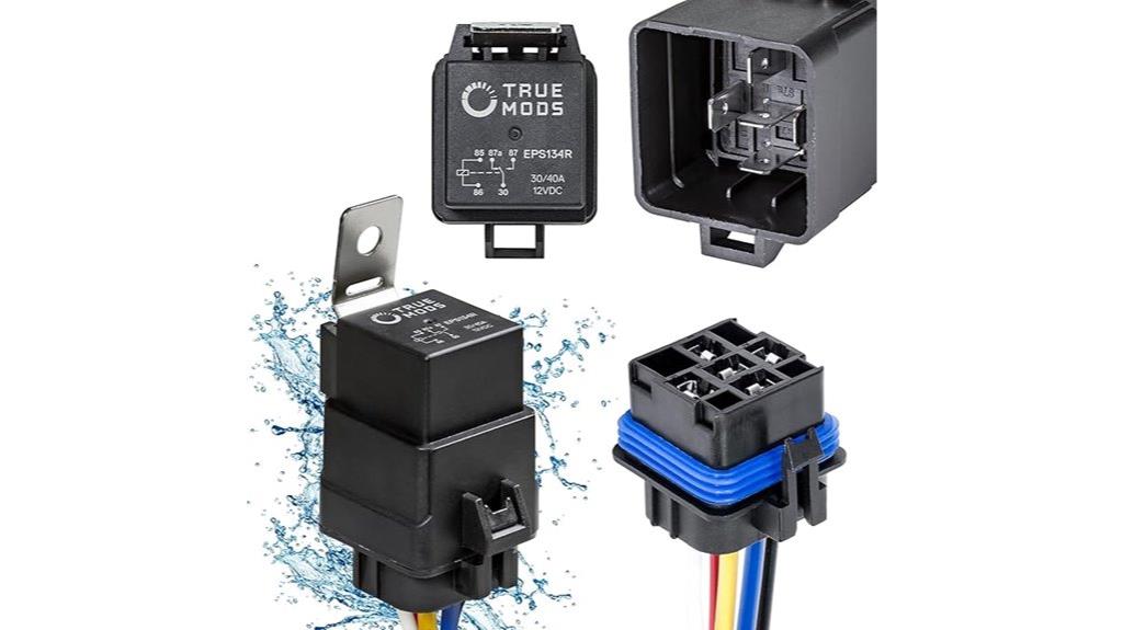 waterproof 12v relay kit