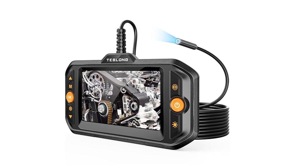 waterproof fiber optic camera