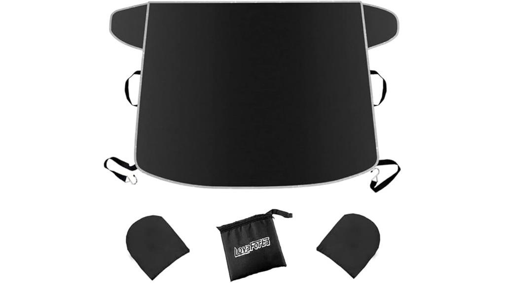 weatherproof vehicle snow shield