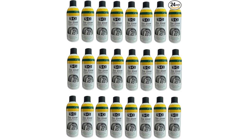 wet tire shine product
