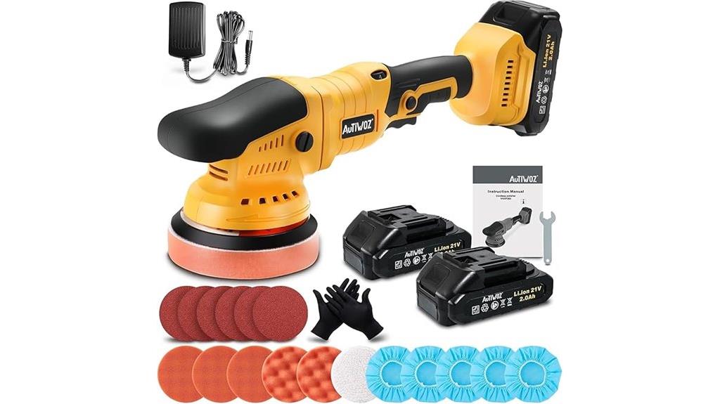 wireless car polishing kit