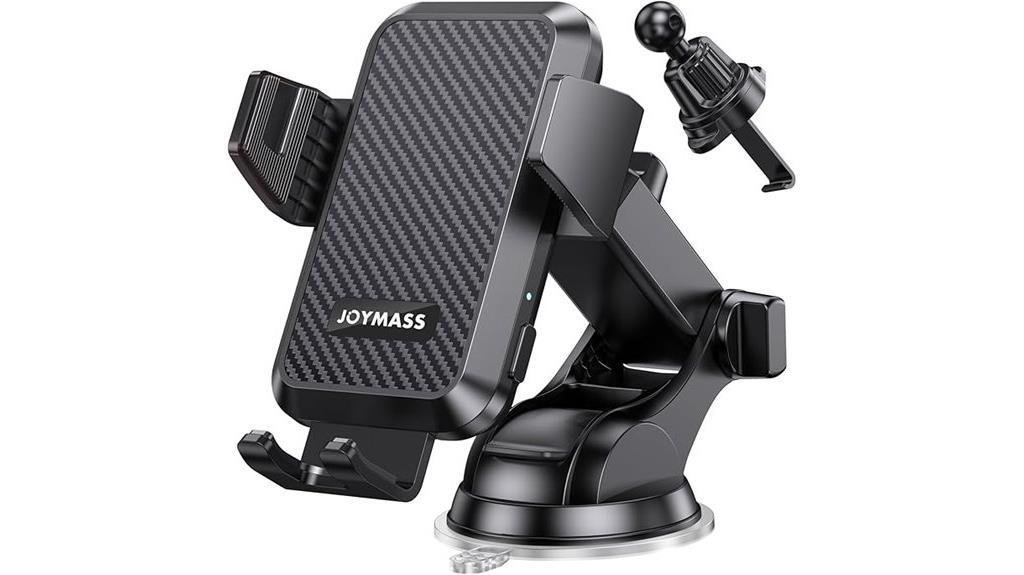 wireless phone charging mount