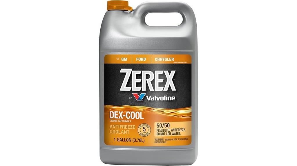 zerex 50 50 antifreeze
