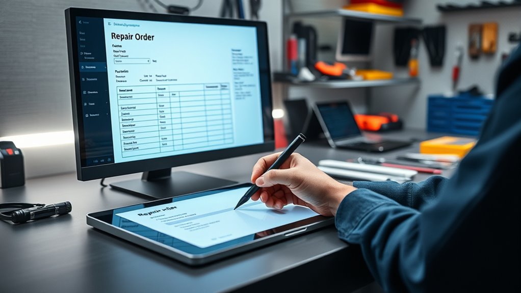 accurate repair order documentation