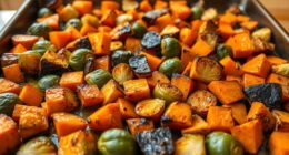 achieve deep caramelized vegetables