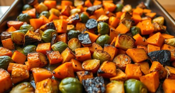 achieve deep caramelized vegetables