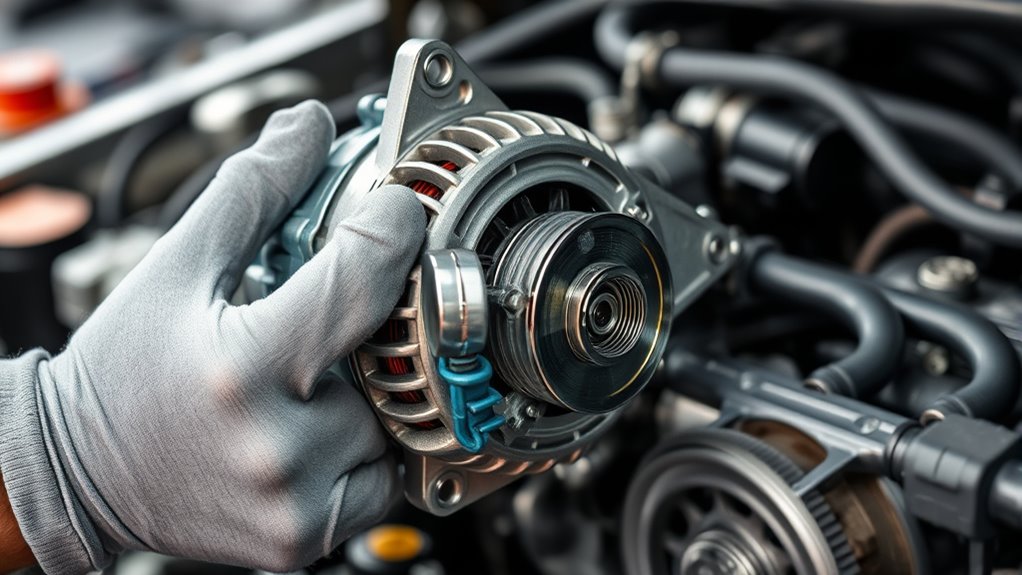 alternator replacement and checks